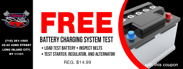 Free Battery Charging Test