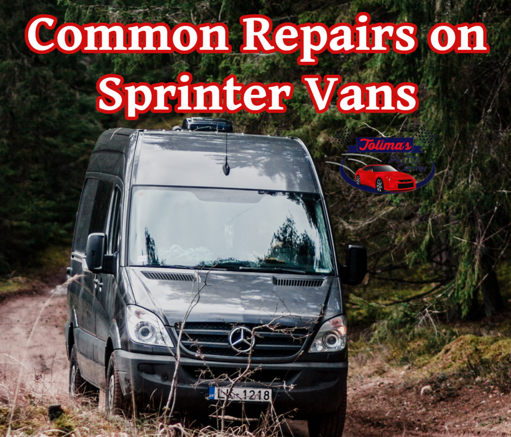 Common Repairs on Sprinter Vans